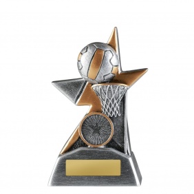 Netball Trophy 1143-8B - Trophy Land Netball Trophy 1143-8B - Trophy Land