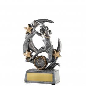Netball Trophy 1145-8C - Trophy Land Netball Trophy 1145-8C - Trophy Land