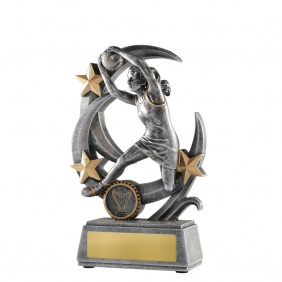 Netball Trophy 1145-8D - Trophy Land Netball Trophy 1145-8D - Trophy Land