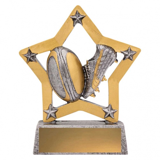 12939 - Rugby Mini Star 130mm - Trophy Land 12939 - Trophy Land