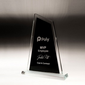 Glass Award 1381-1BK - Trophy Land Glass Award 1381-1BK - Trophy Land