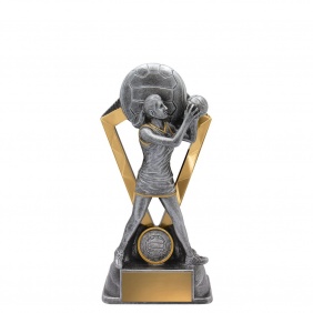 Netball Trophy 14291C - Trophy Land Netball Trophy 14291C - Trophy Land