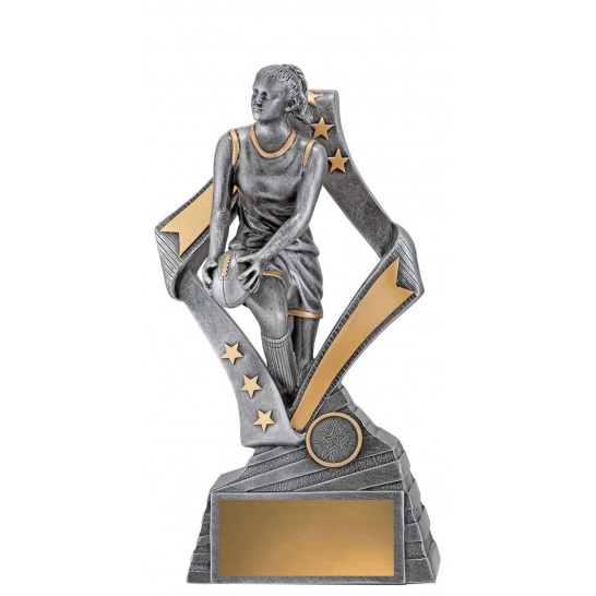 29787E - Flag Player Female 275mm - Trophy Land 29787E - Trophy Land