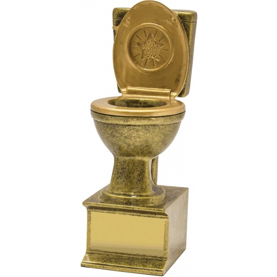A1881 - Toilet Award 150mm - Trophy Land A1881 - Trophy Land