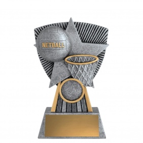 Netball Trophy A3791B - Trophy Land Netball Trophy A3791B - Trophy Land