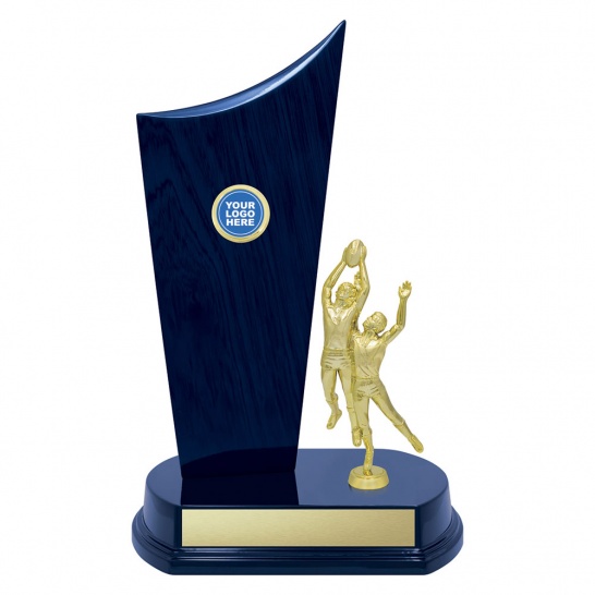 AR544C - Blue Vintage Crest - 285mm - Trophy Land AR544C - Trophy Land