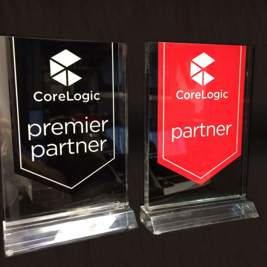 Acrylic Aluminium Award - Trophy Land