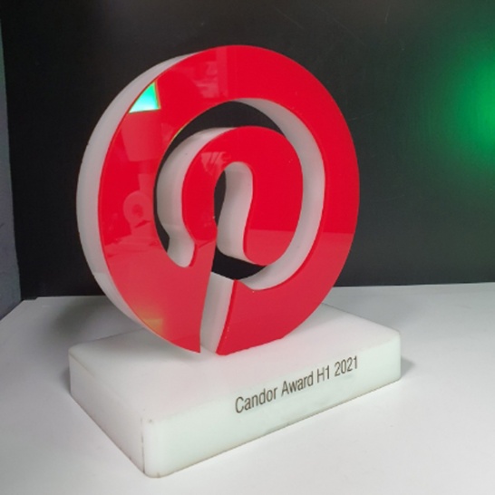 Acrylic Logo Award - Trophy Land