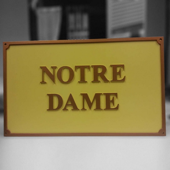 Acrylic Signage - Trophy Land