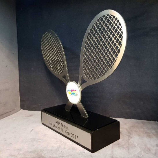 Acrylic Tennis Trophy - Trophy Land