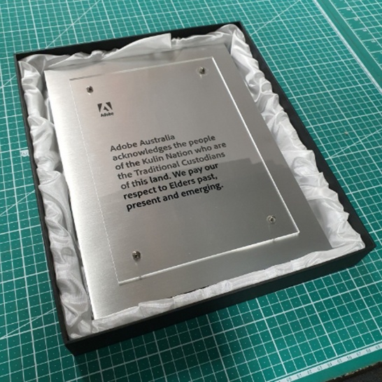 Adobe Plaque - Trophy Land
