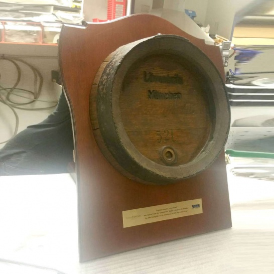Beer Barrel Plaque - Trophy Land