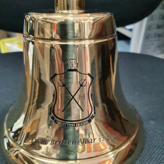 Bell Logo Engraving - Trophy Land