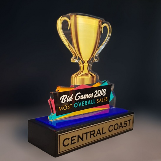 BidFoods Sales Award - Trophy Land