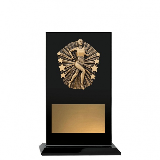 CKG202A - Cosmos Glass Female Running 185mm - Trophy Land CKG202A - Trophy Land