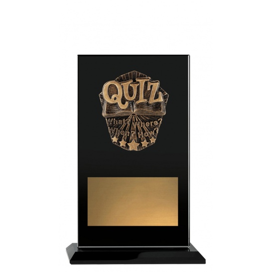 CKG206A - Cosmos Glass Quiz 185mm - 185mm - Trophy Land CKG206A - Trophy Land