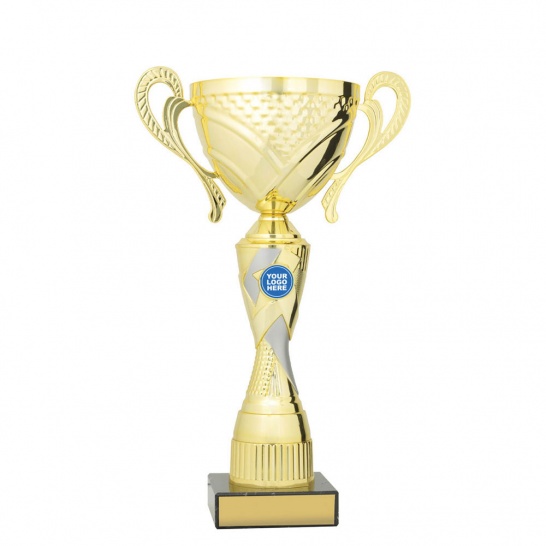 CUP149D - Gold Trident - 365mm - Trophy Land CUP149D - Trophy Land