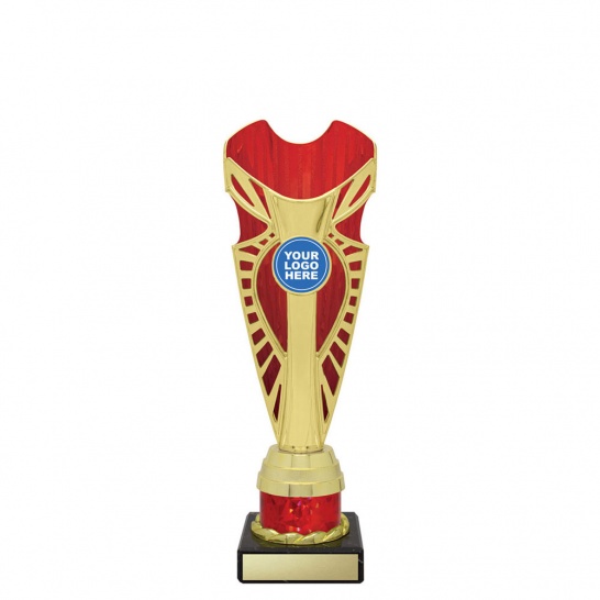 CUP28B - Shine Cup - Red - 245mm - Trophy Land CUP28B - Trophy Land