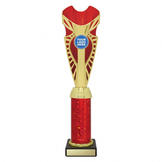 CUP28E - Shine Cup - Red - 320mm - Trophy Land CUP28E - Trophy Land