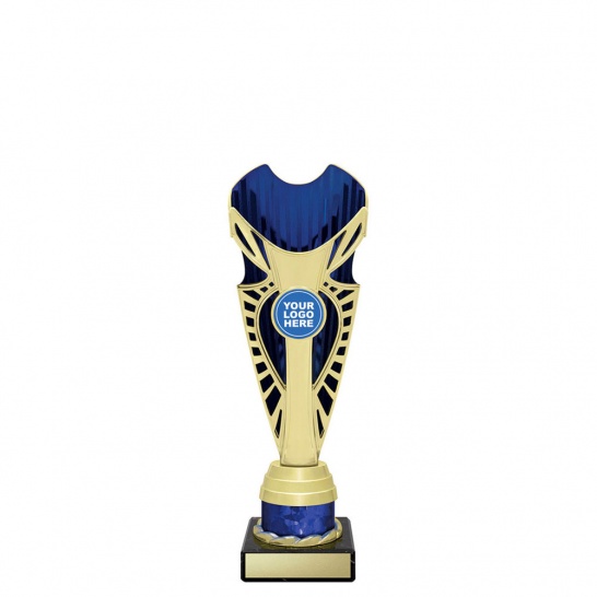 CUP32B - Shine Cup - Blue - 245mm - Trophy Land CUP32B - Trophy Land