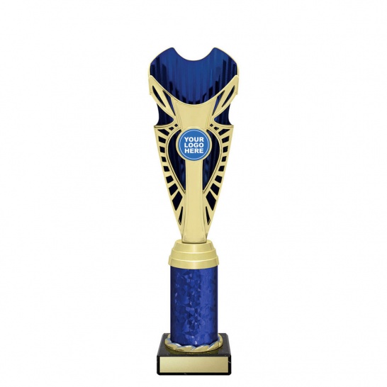CUP32D - Shine Cup - Blue - 295mm - Trophy Land CUP32D - Trophy Land