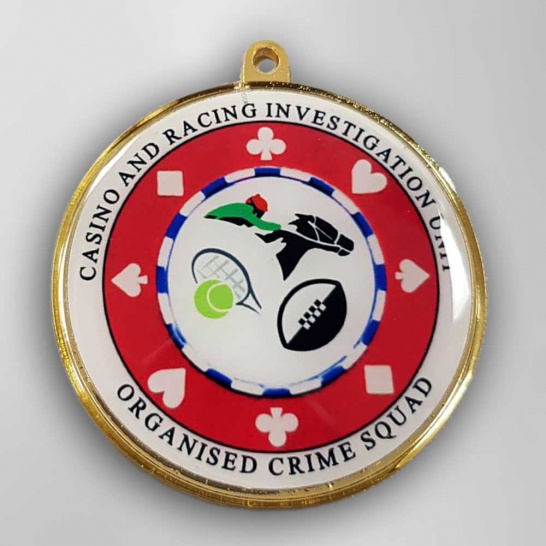 Colour Insert Medal - Trophy Land