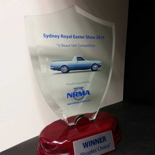 Colour Printed Award - Trophy Land