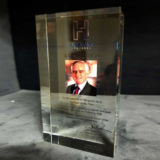 Crystal with Colour Photo - Trophy Land