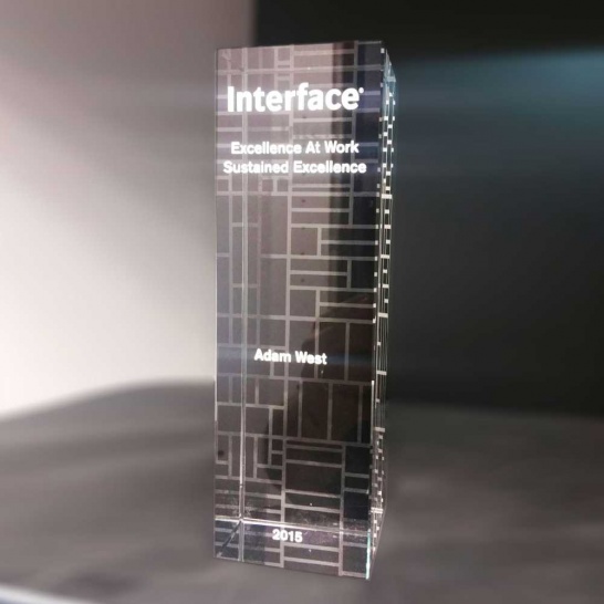 Crystal with Etching - Trophy Land