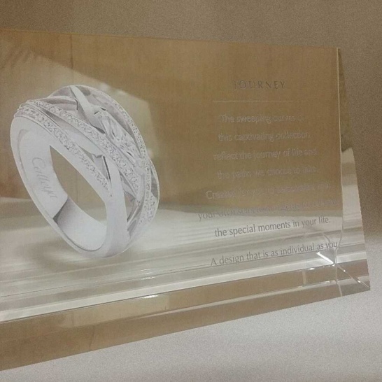 Crystal with Printing - Trophy Land