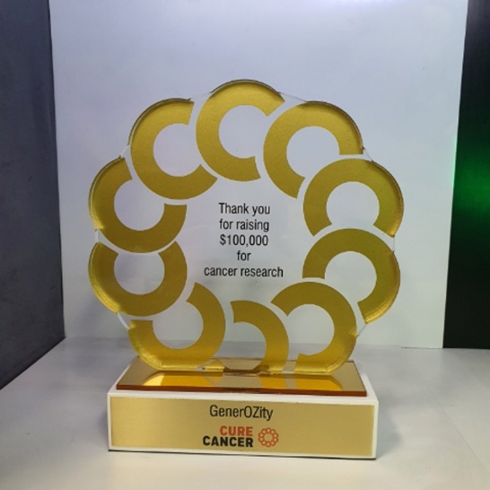 CureCancer Award - Trophy Land