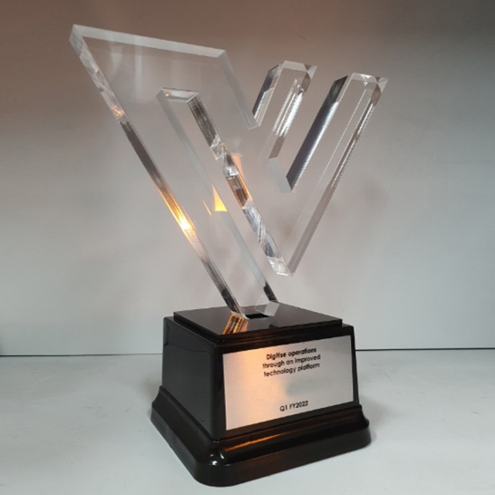 Custom Acrylic Trophy - Trophy Land