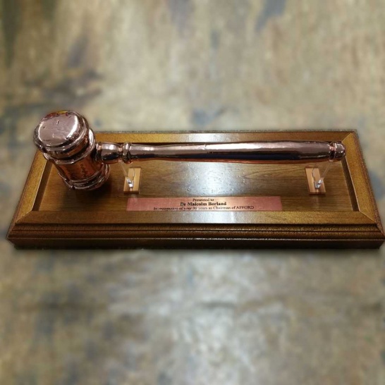 Custom Base for Gavel - Trophy Land