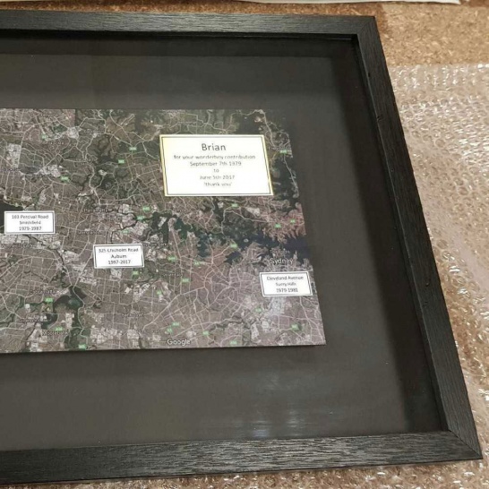 Custom Print in Frame - Trophy Land