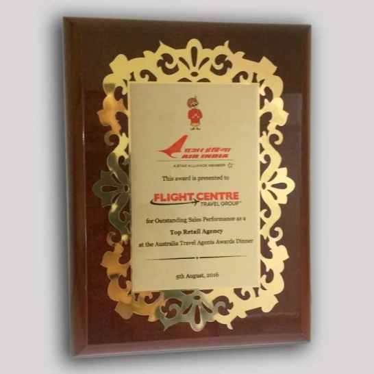 Custom Wall Plaque - Trophy Land