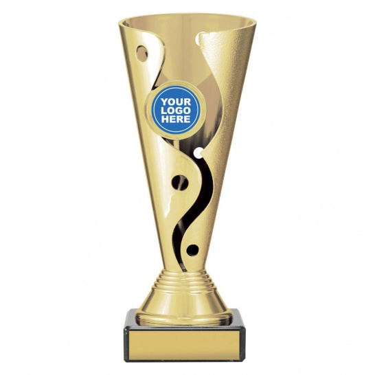 D5163C - Carnival Cup - Gold - 195mm - Trophy Land D5163C - Trophy Land
