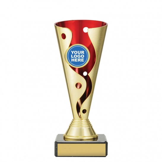 D5164B - Carnival Cup - Red - 175mm - Trophy Land D5164B - Trophy Land