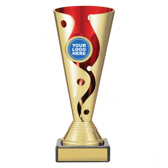 D5164C - Carnival Cup - Red - 195mm - Trophy Land D5164C - Trophy Land