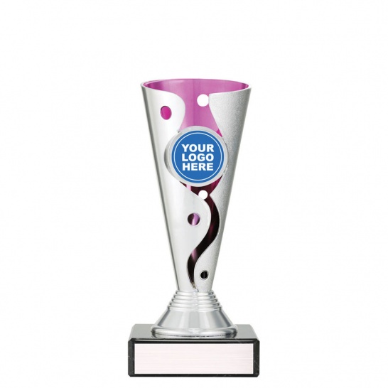 D5166A - Carnival Cup - Pink - 155mm - Trophy Land D5166A - Trophy Land