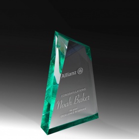 Acrylic Award EAC21A-GN - Trophy Land Acrylic Award EAC21A-GN - Trophy Land