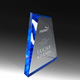 Acrylic Award EAC21B-BU - Trophy Land Acrylic Award EAC21B-BU - Trophy Land