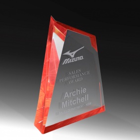 Acrylic Award EAC21B-R - Trophy Land Acrylic Award EAC21B-R - Trophy Land
