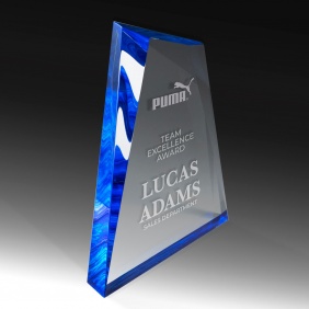Acrylic Award EAC21C-BU - Trophy Land Acrylic Award EAC21C-BU - Trophy Land