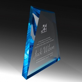 Acrylic Award EAC21C-LBU - Trophy Land Acrylic Award EAC21C-LBU - Trophy Land