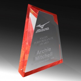 Acrylic Award EAC21C-R - Trophy Land Acrylic Award EAC21C-R - Trophy Land