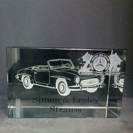 Etched Car - Trophy Land