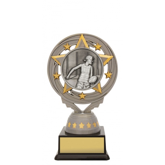 FT287A - Silver Torch Aussie Rules Female 150mm - Trophy Land FT287A - Trophy Land