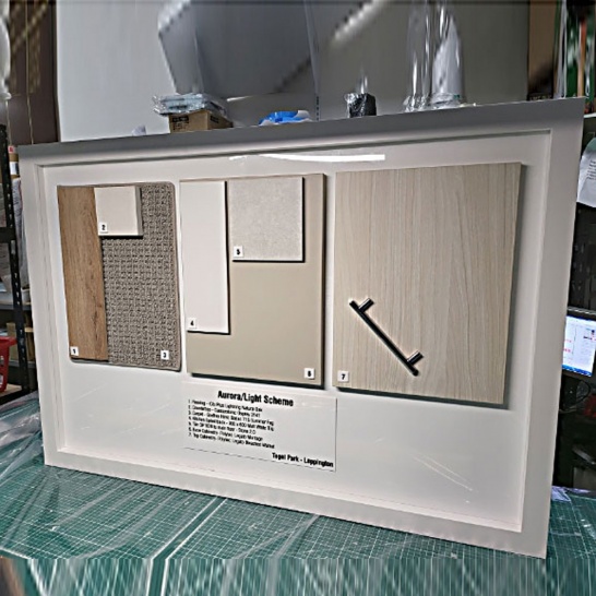 Framed Finishes Board - Trophy Land