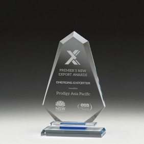 Glass Award GB375A - Trophy Land Glass Award GB375A - Trophy Land