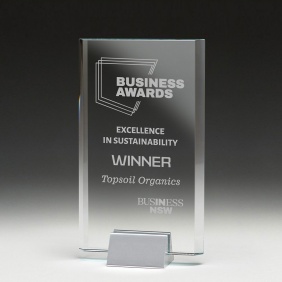 Glass Award GM14B - Trophy Land Glass Award GM14B - Trophy Land